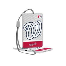 Keyscaper - Washington Nationals End Zone Pocket Bluetooth Speaker - Multicolor