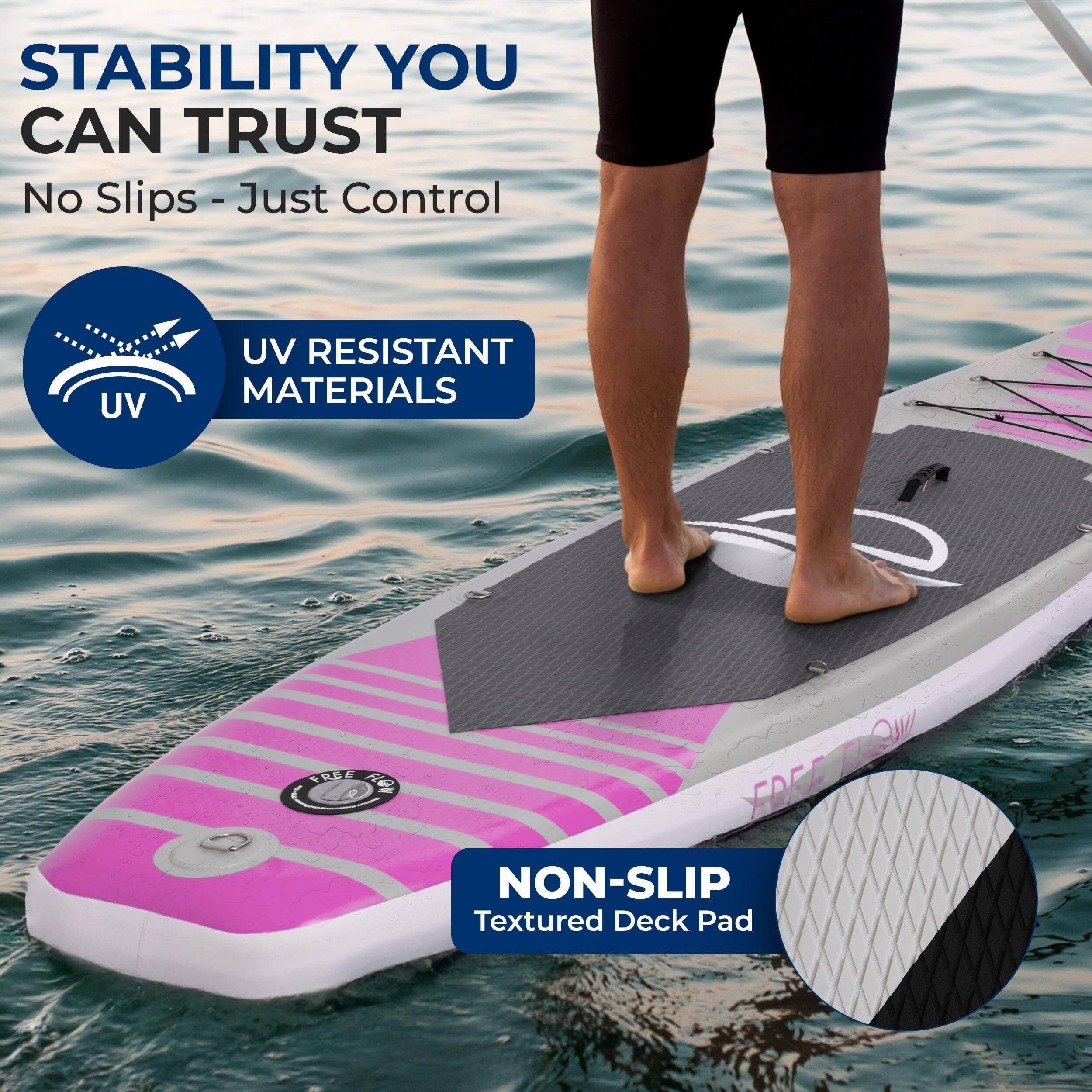 STABILITY YOU CAN TRUST  
No Slips - Just Control  

UV RESISTANT MATERIALS  

NON-SLIP  
Textured Deck Pad