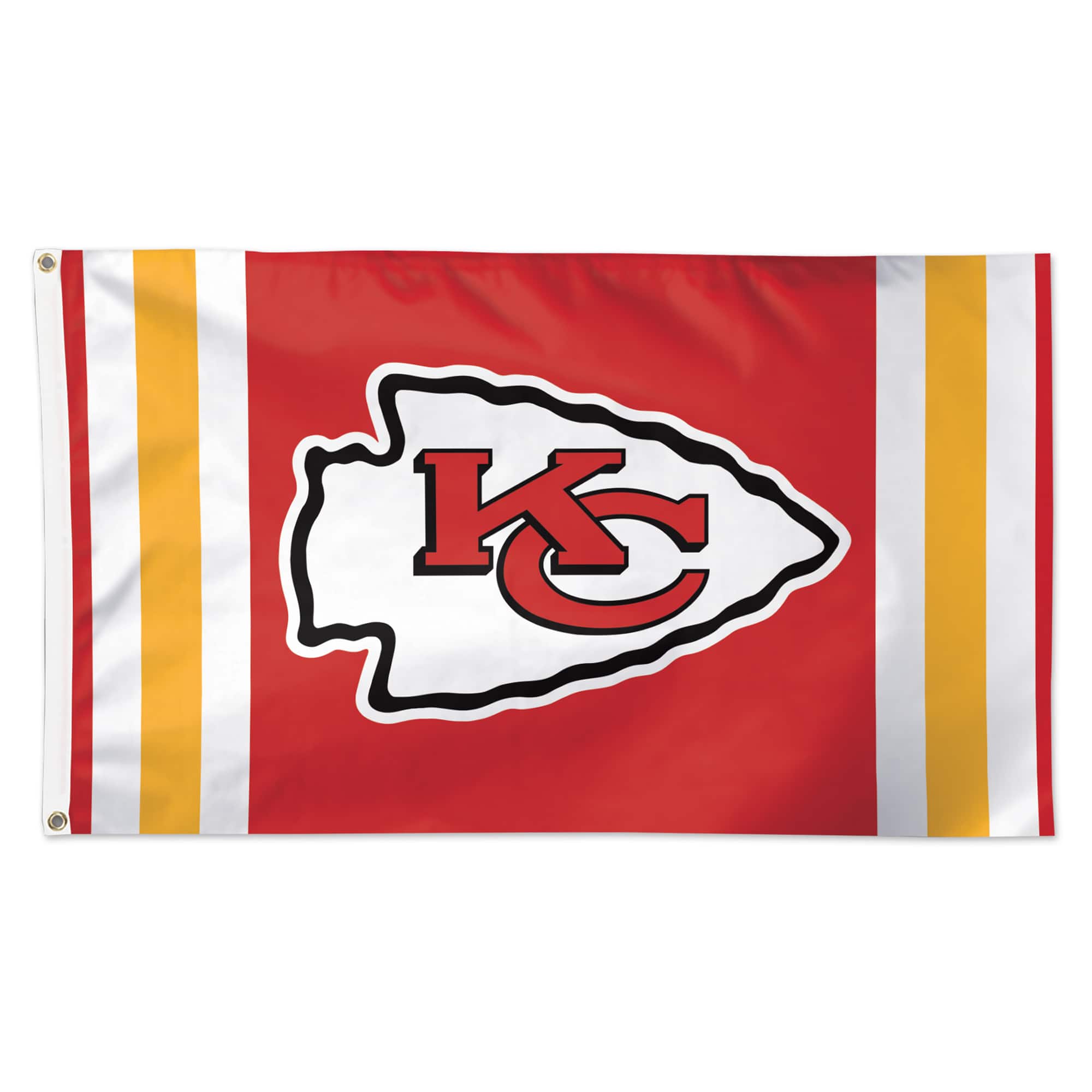 WinCraft - Kansas City Chiefs 3' x 5' Vertical Stripes Deluxe Single-Sided Flag - Multicolor price history on PriceWatchPro