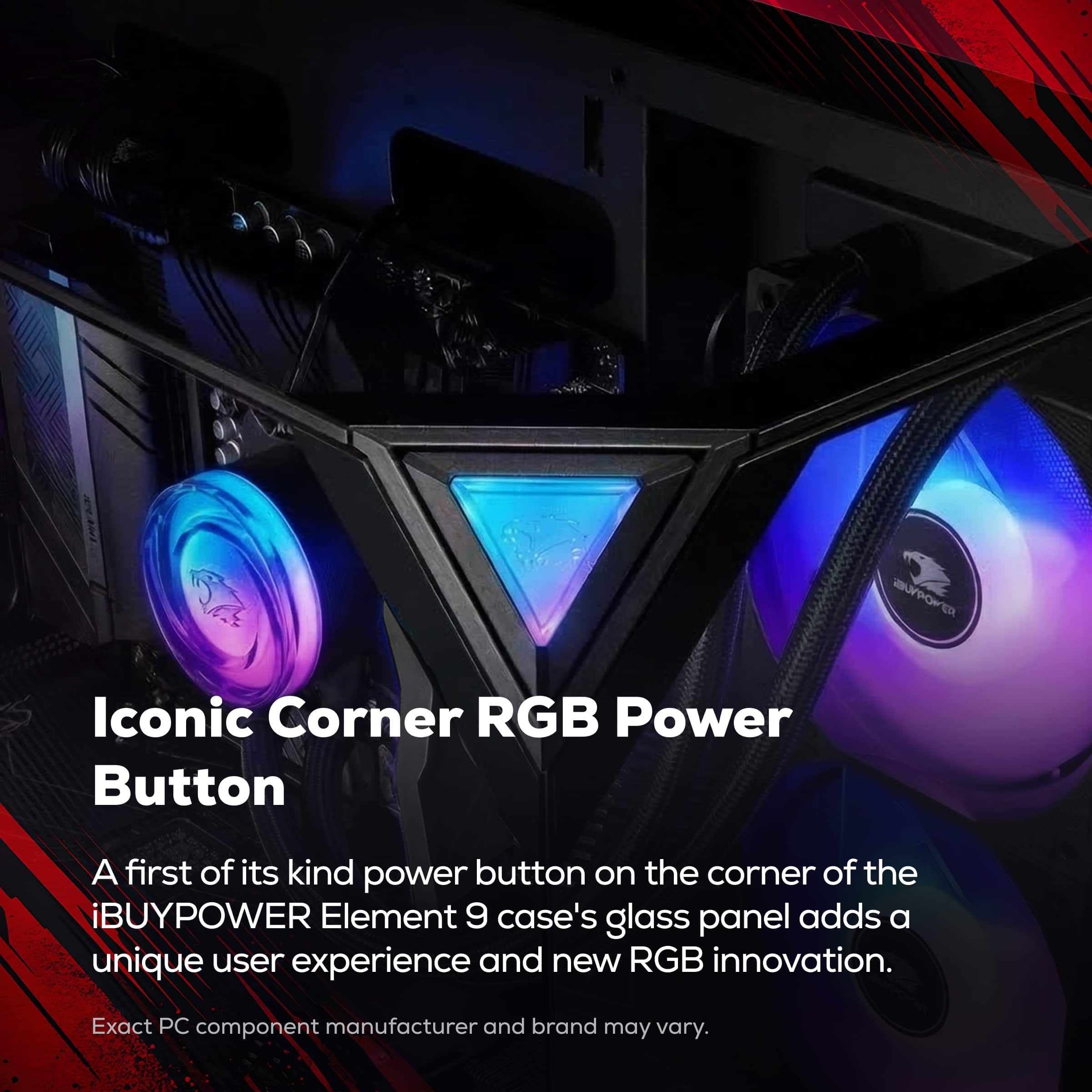 iBUYPOWER Element Gaming Desktop PC Intel Core Ultra 7 270K Plus