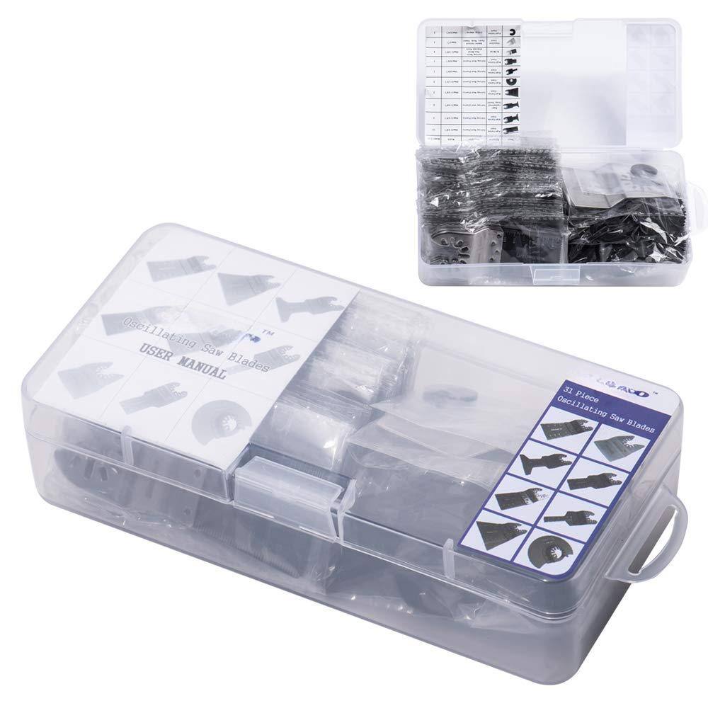 Oscillating Saw Blades  
31 Piece Oscillating Saw Blades  
USER MANUAL