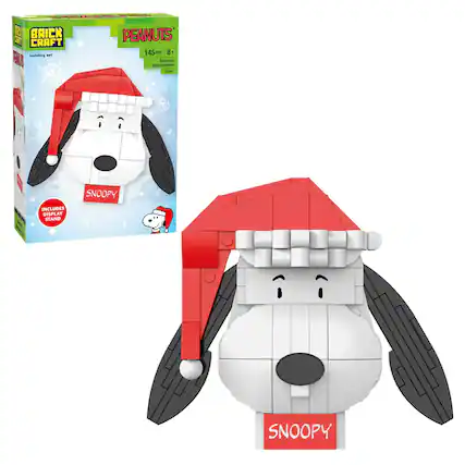 BRICK CRAFT building set
PEANUTS
145 pcs | 8+
Snoopy Decoration
72341
INCLUDES DISPLAY STAND
SNOOPY