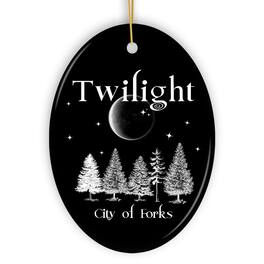 OrnamentallyYou - Twilight City of Forks Ornament Teenage Girl Christmas Gift - Multi-colored