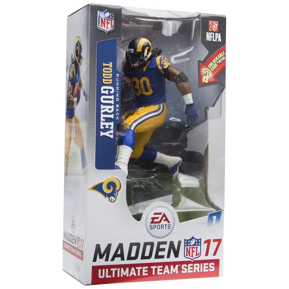 NFL Todd Gurley Running Back 30 30 NFLPA Unlockable Code Inside a Be A Series 1 Sports Madden 17 Ultimate Team Series