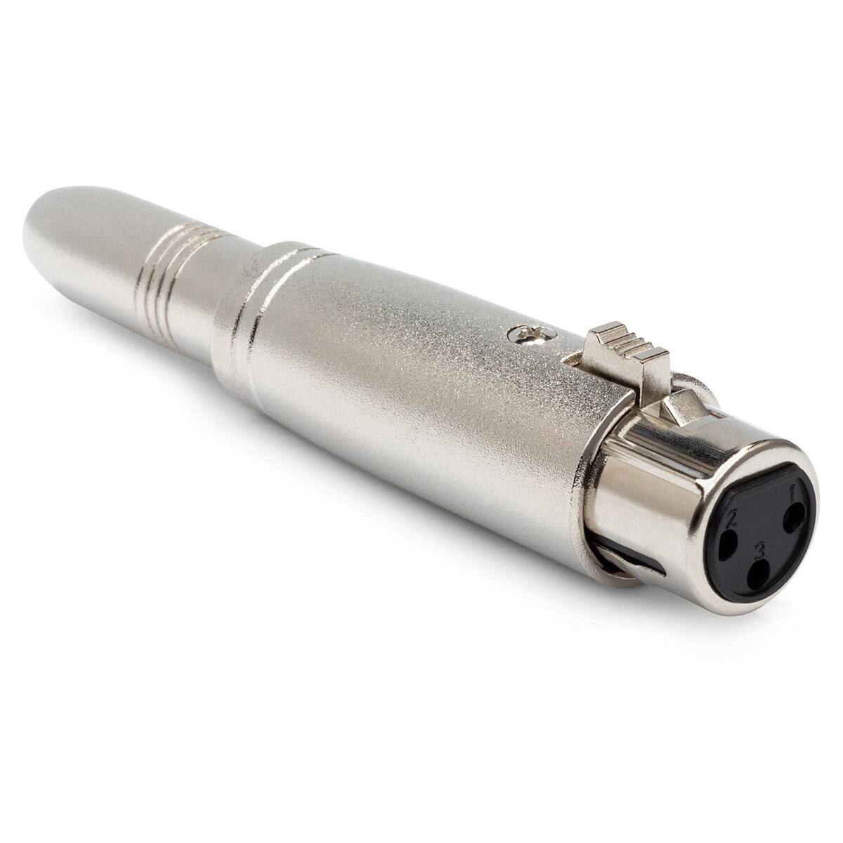 Alt View 1. Hosa Technology - Hosa Technology Hosa GXJ-183 Female 1/4" TRS to Female 3-Pin XLR Adapter.