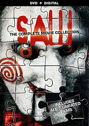 Front. Saw: The Complete Movie Collection - DVD.