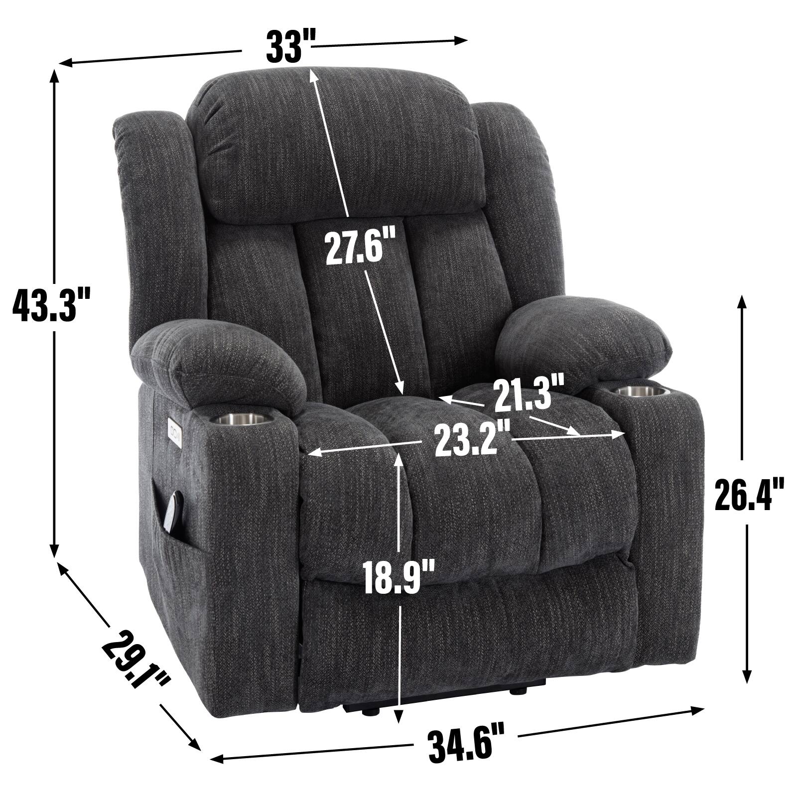 33" 43.3" 27.6" 21.3" 23.2" 26.4" 29.1" 18.9" 34.6"