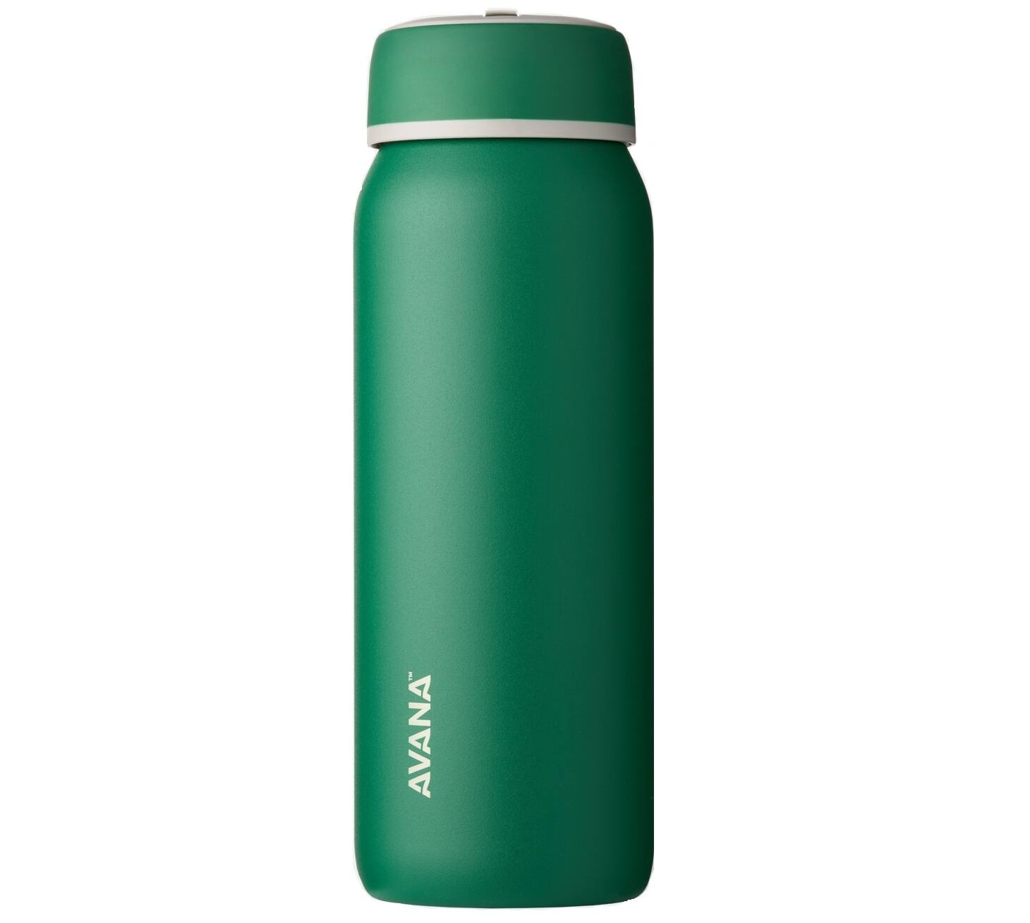 Angle. Avana - Beckridge Insulated Stainless Steel 32 oz. Water Bottle - Fir.