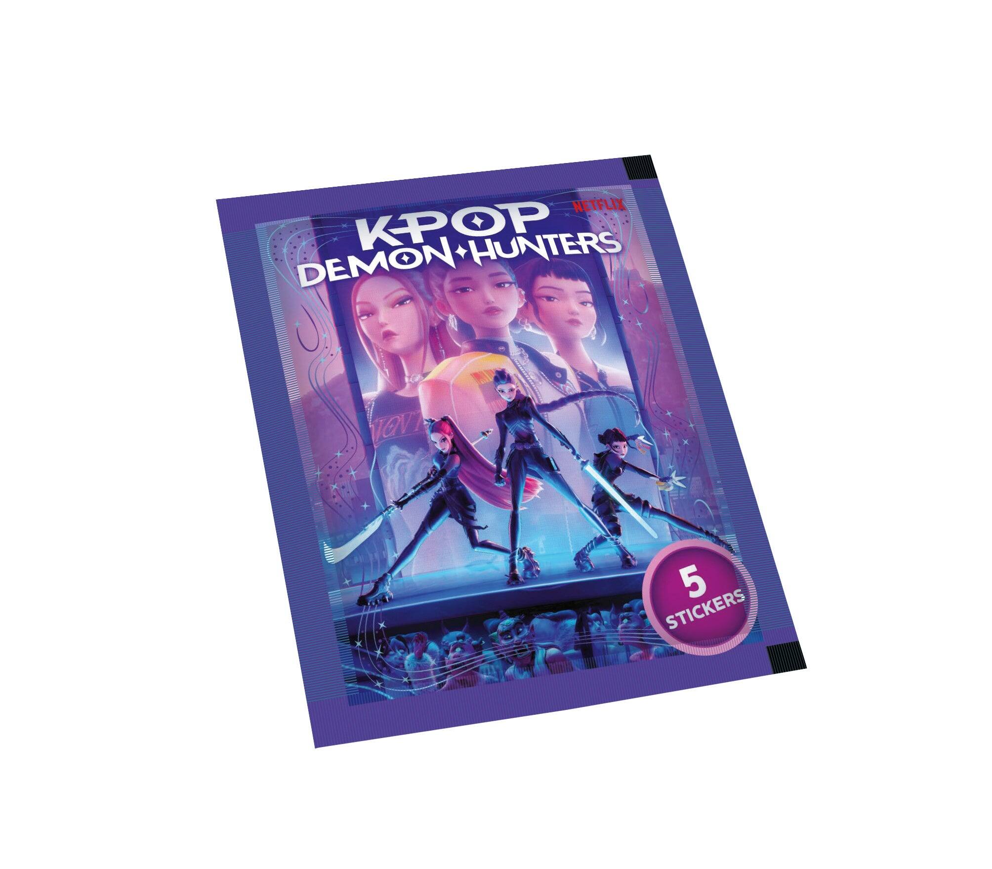 NETFLIX KPOP DEMON HUNTERS  
5 STICKERS