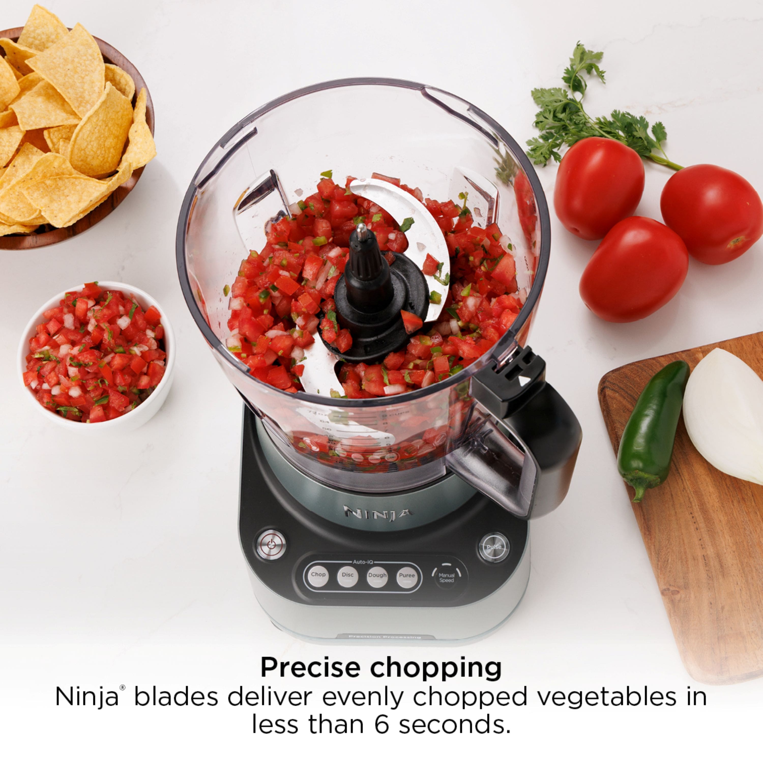 Ninja - PrecisionPro 9-Cup, 1000-Peak-Watt Food Processor fo
