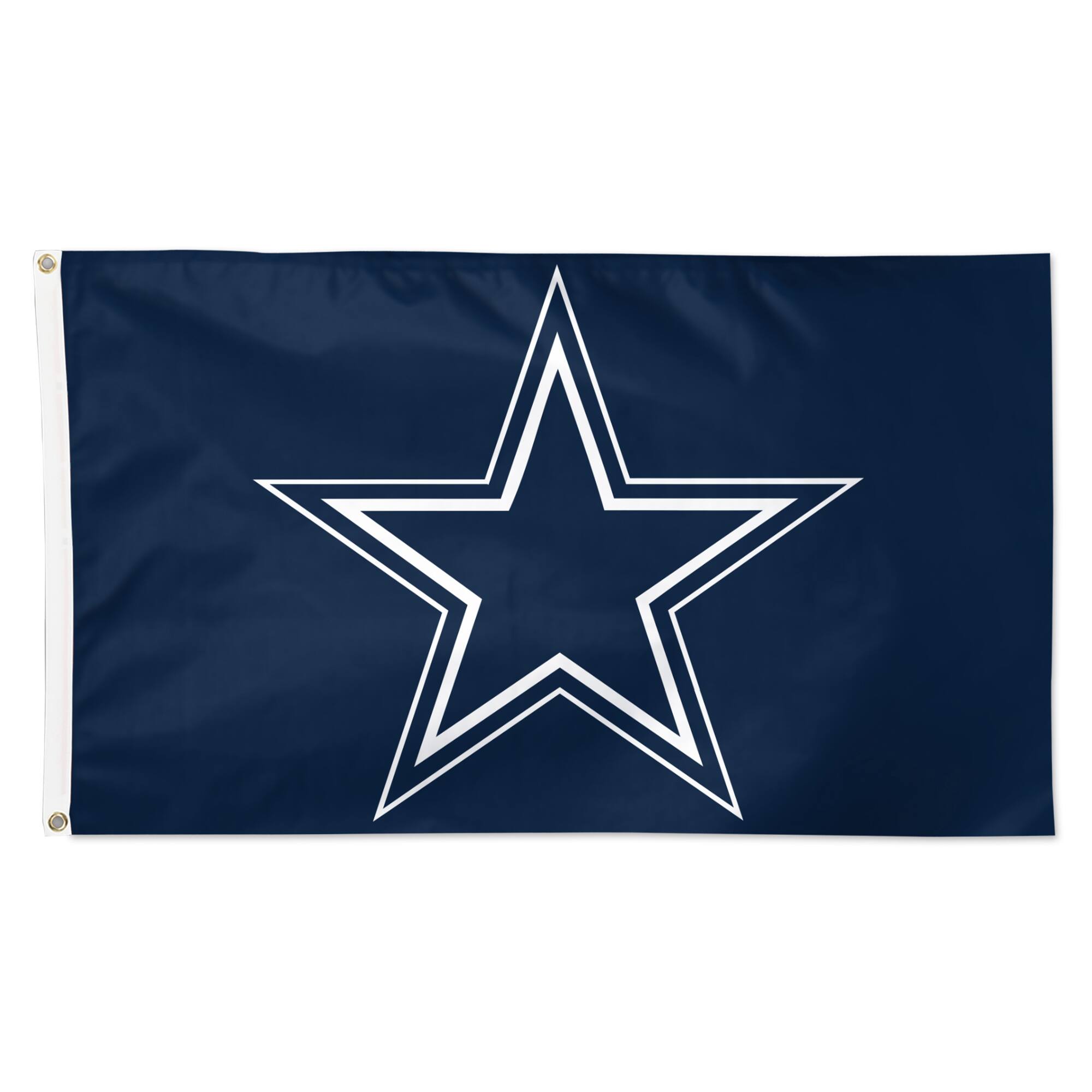 Front. WinCraft - Dallas Cowboys 3' x 5' Primary Logo Single-Sided Flag - Multicolor.