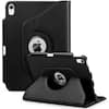 Front. DTTO - Rotating Case for iPad A16 11-inch 2025 and iPad 10th Generation 10.9 Inch 2022,360 Degree Rotating Protective Stand - Black.