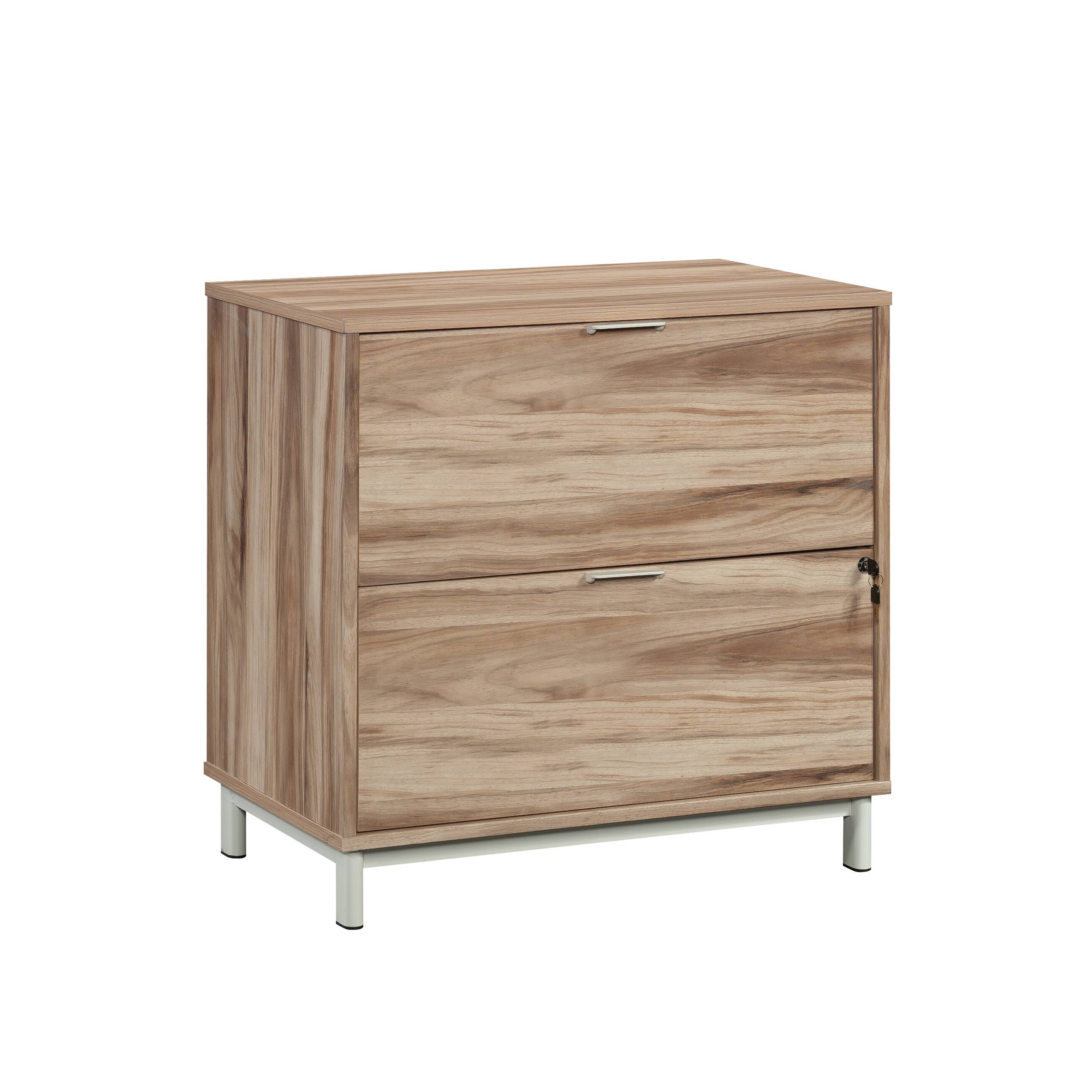 Front. APRILSOUL - Lateral File Acacia Wood finish.