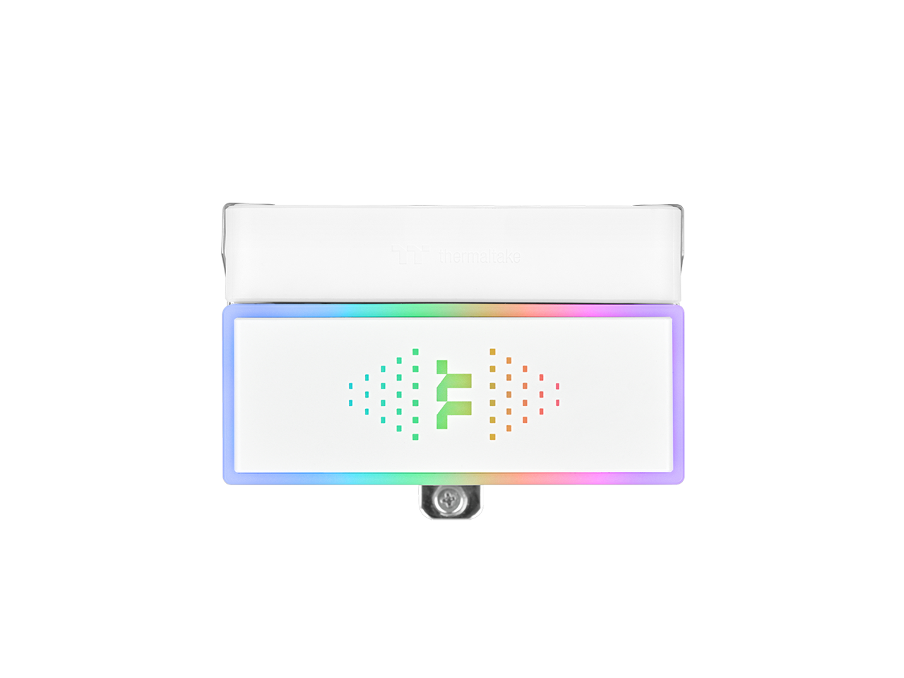 Alt View 5. Thermaltake - Thermaltake ASTRIA 200 ARGB Cooler, 4 Cu Pipes, 120mm Fan, 210W TDP, White - White.