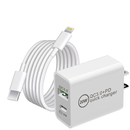 QC3.0 QC3.0+PD charger 20W quick PD 20W