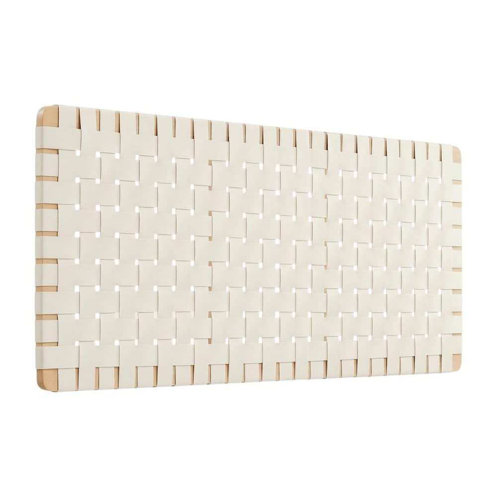 FurniFact - Vegan Leather Full Headboard with TexturedPattern and Durable Build - Beige price history on PriceWatchPro