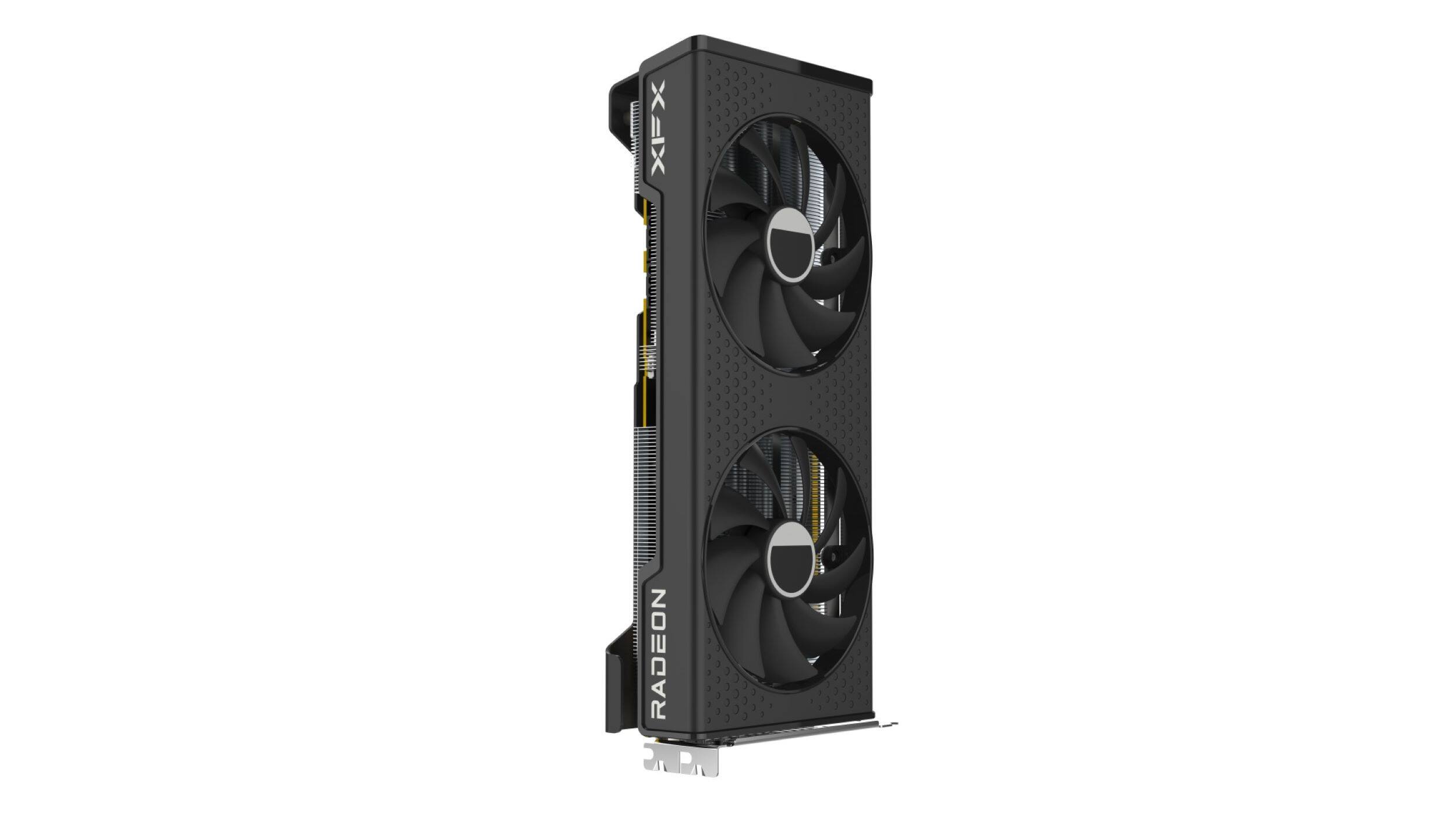 Alt View 13. XFX - SPEEDSTER SWFT210 AMD Radeon RX 7600XT 16GB GDDR6 PCI Express 4.0 Graphics Card - Black.