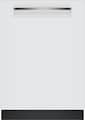 Bosch - 800 Series 24" Top Control Smart Built-In Stainless Steel Tub Dishwasher with 3rd Rack, 42 dBA - White