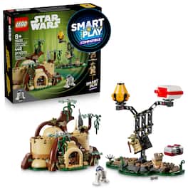 LEGO - Star Wars SMART Play: Yoda’s Hut and Jedi Training 75422