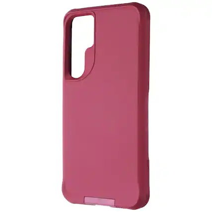 Front. Prodigee - Prodigee Balance Series Case for MagSafe for Galaxy (S24+) - Burgundy - Red.