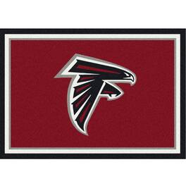 Imperial - Atlanta Falcons 7'8'' x 10'9'' Spirit Rug - Black