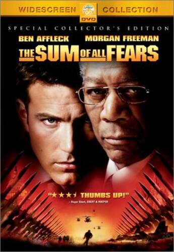 Front. The Sum of All Fears   - DVD.