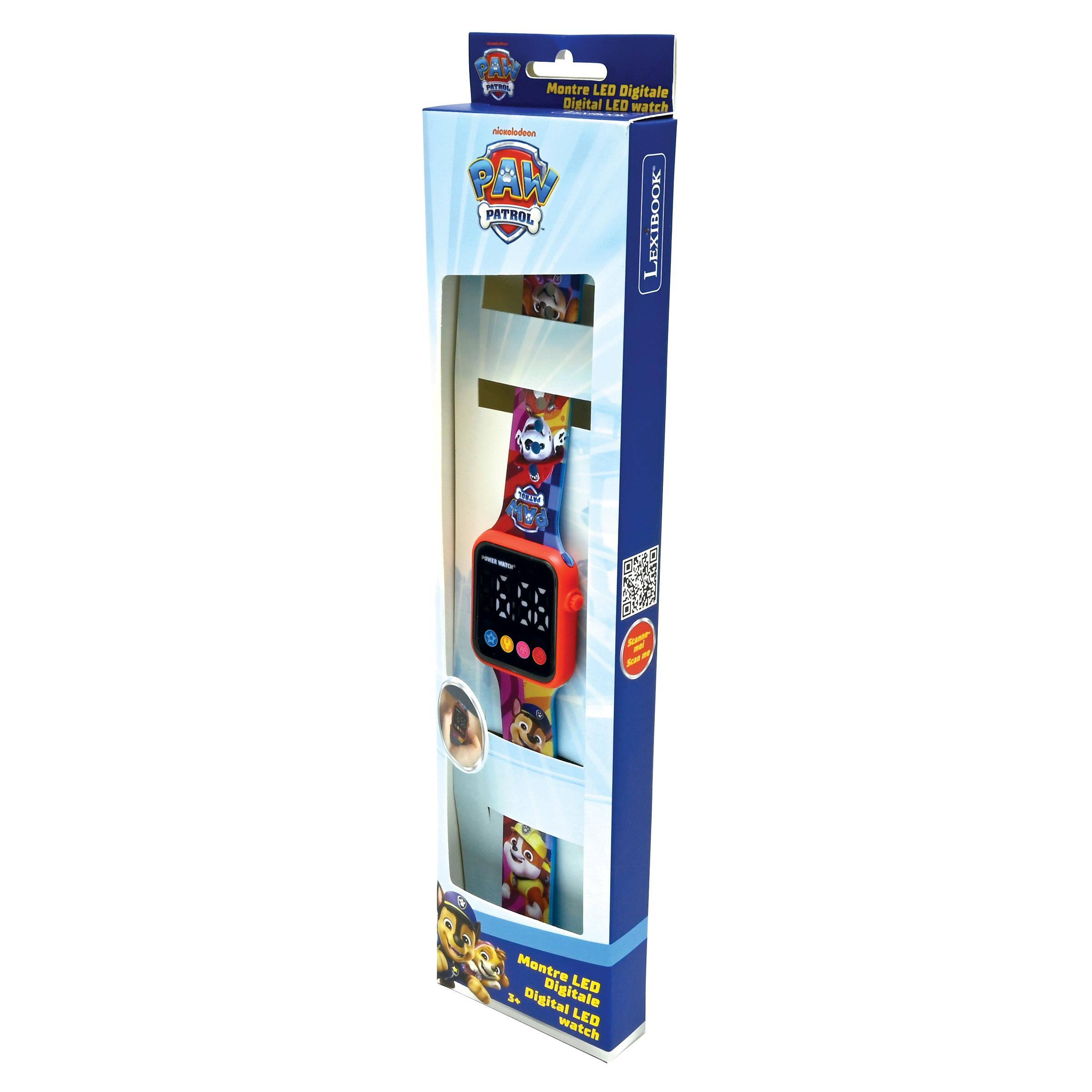 Montre LED Digitale Digital LED watch  
PAW PATROL PEXIBOOK