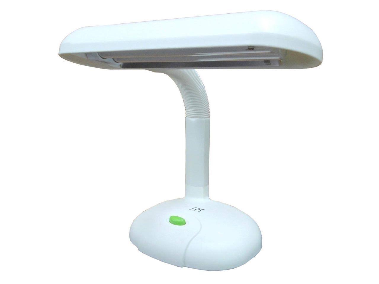 Alt View 3. Sunpentown - Sunpentown 27-Watt Desk Lamp (2-tube) - SL-825W.