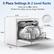 5 Place Settings & 2 Level Racks
Hold up to 40+ items
Perfect for daily use by larger families
21.6"
19.6"
14.2"
11.8"MAX