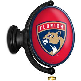 The Fan-Brand - Florida Panthers 23'' x 21'' Illuminated Rotating Wall Sign - Multicolor