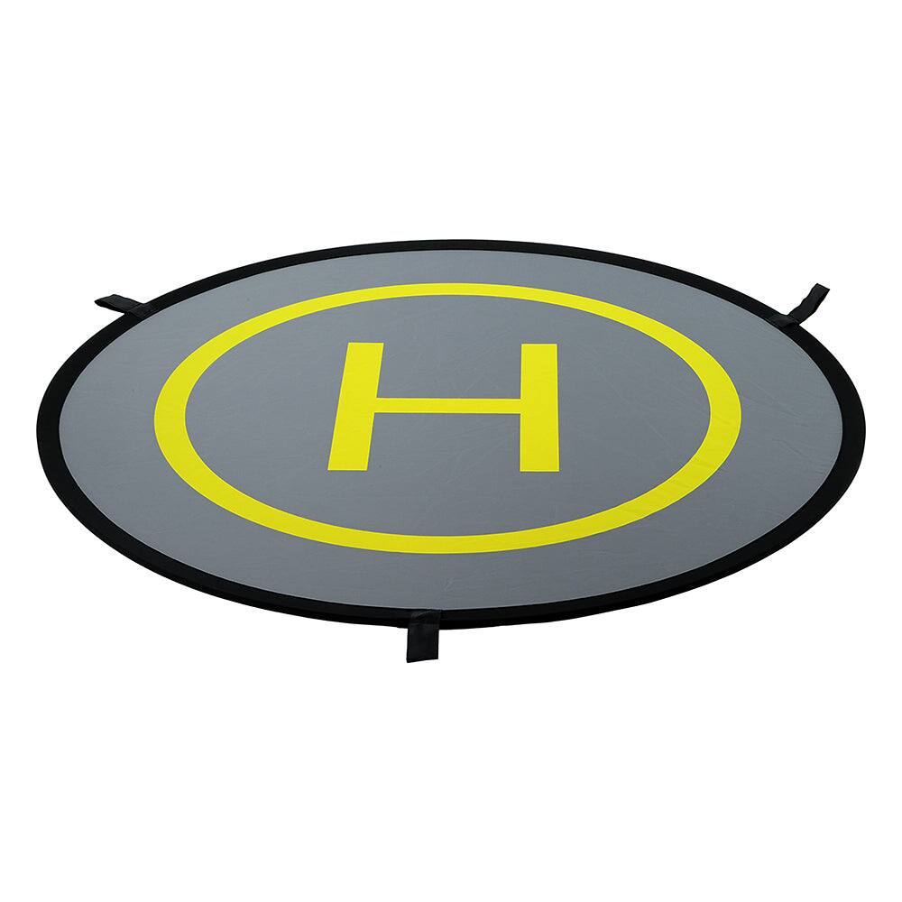 Left. Fotodiox - Collapsible 42" Drone Launch Pad - Fast-Fold Portable Landing Apron f/ RC Drone Quadcopter and Helicopters.