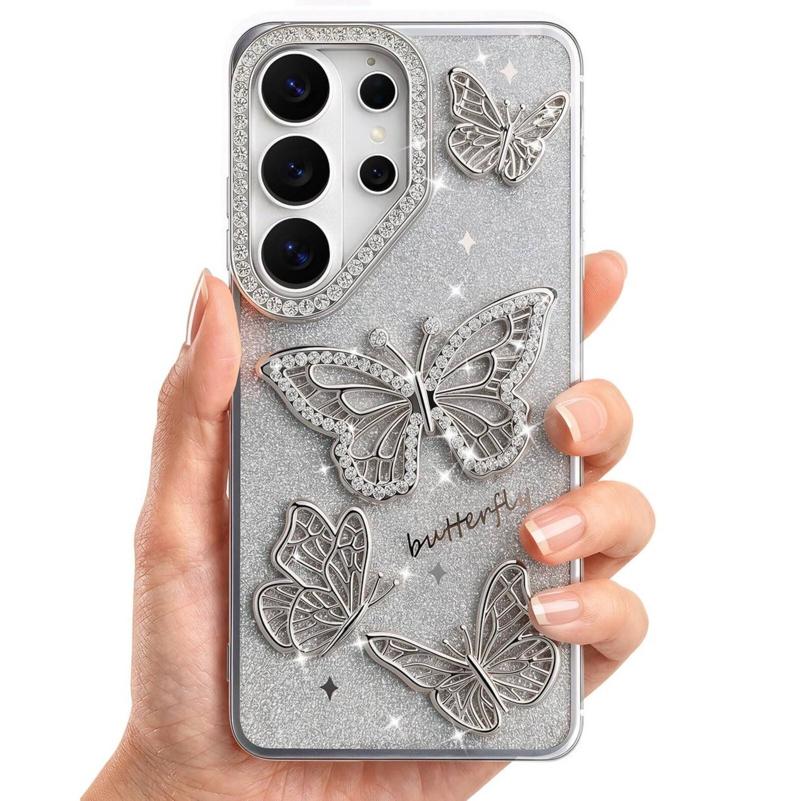 UUCOVER Slim Clear Case for Samsung Galaxy S26 Ultra, 3D Bling ...