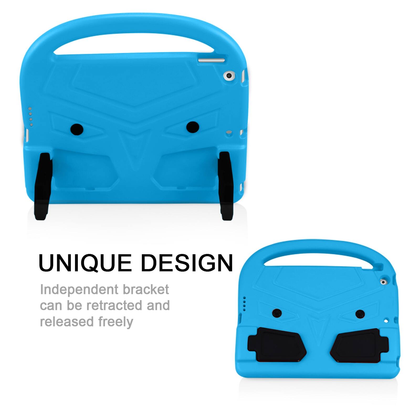 UNIQUE DESIGN  
Independent bracket can be retracted and released freely