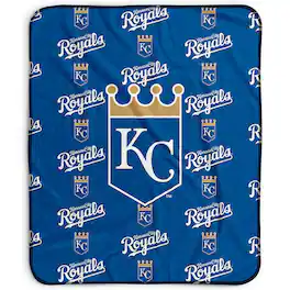Pegasus - Kansas City Royals 50" x 60" Repeat Wordmark Fleece Blanket - Multicolor