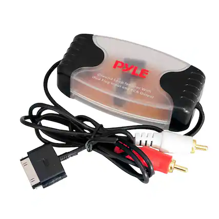 PYLE Ground Loop Isolator With iPod Plug Input and RCA Output