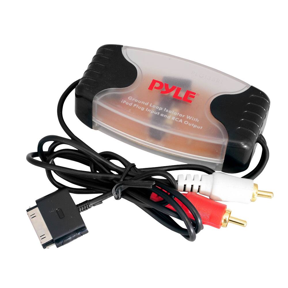 PYLE Ground Loop Isolator With iPod Plug Input and RCA Output