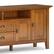 Alt View 11. Simpli Home - Redmond SOLID WOOD 72 inch TV Media Stand in Brunette Brown For TVs up to 80 inches - Brunette Brown.