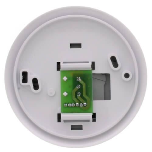 Back. Honeywell - Honeywell T87K1007 Heat Only Thermostat, 1 Pack -White + LCD Cleaner - White.