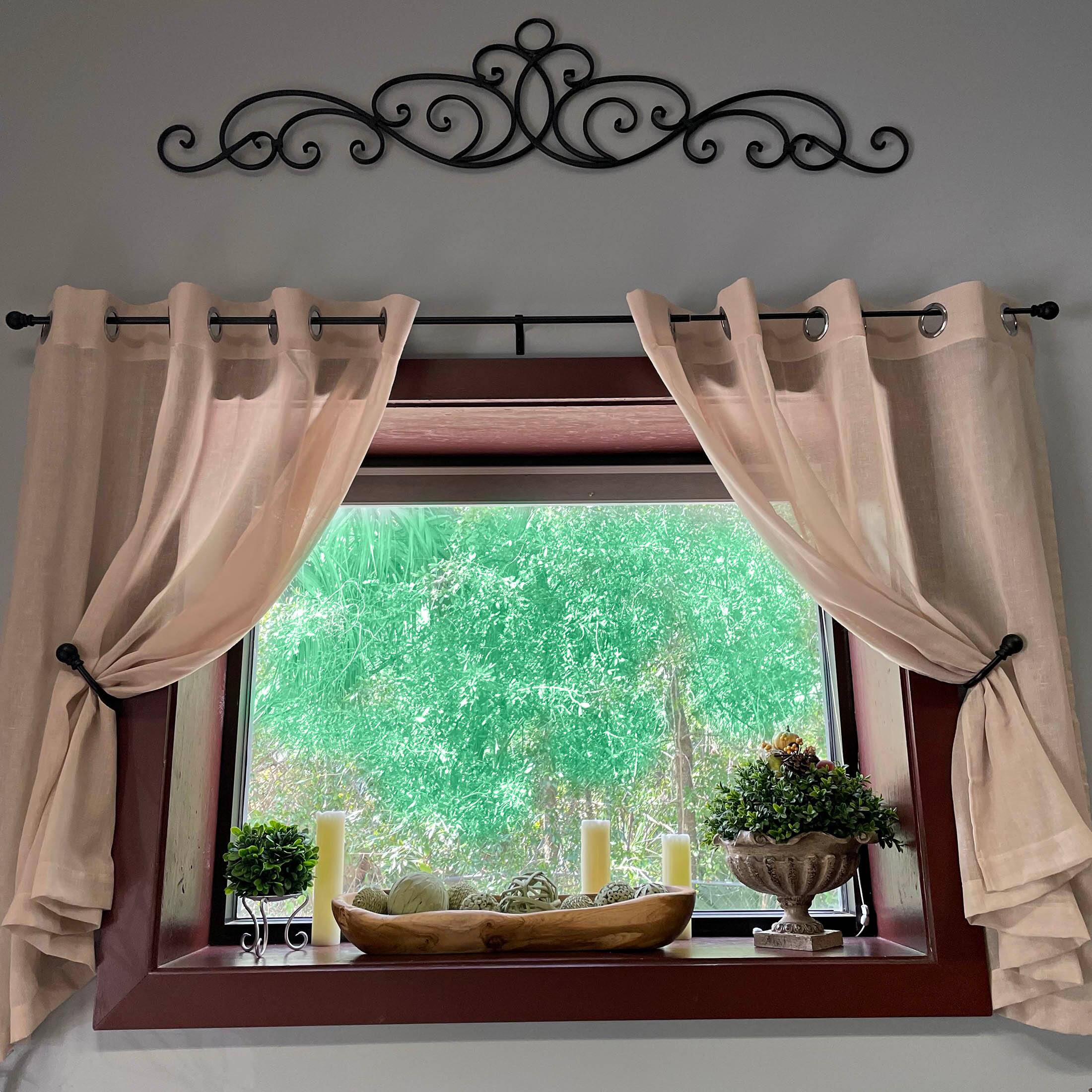 Alt View 5. Things2Die4 - Hand-Carved Wooden Bowl, 23"x6.5"x3.5", Light Brown Stained, Handmade Craft - Brown.