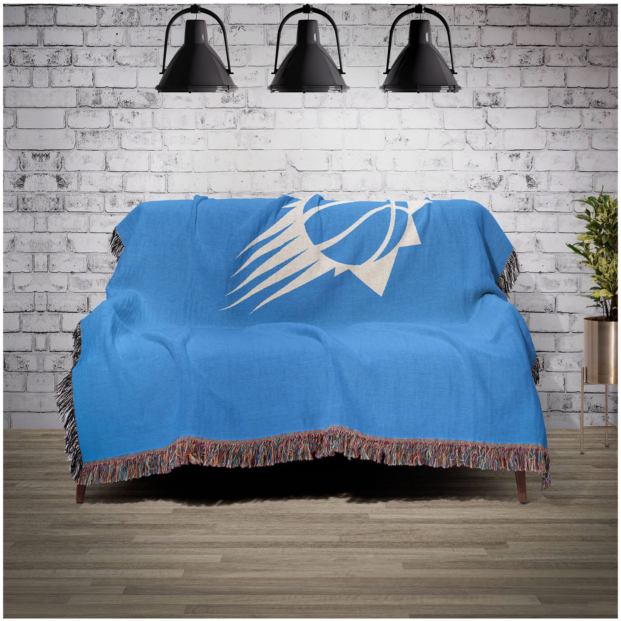Alt View 1. Chad & Jake - Phoenix Suns Woven Blanket - Blue.