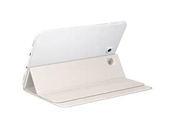 Front. Samsung - Samsung Galaxy S2 Galaxy Tab Book Cover 9.7 I Color: White - White.