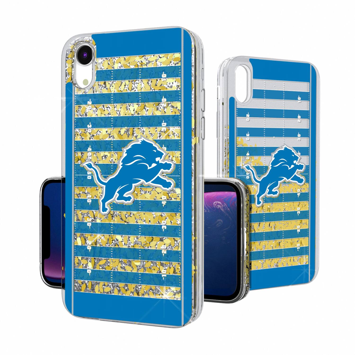 Keyscaper - NFL - Detroit Lions iPhone Field Design Glitter Case - 15 Pro - Multicolor price history on PriceWatchPro