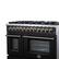 Alt View 2. Forno Appliances - Massimo 6.58 Cu. Ft. Freestanding True Convection Gas Range with Air Fryer Kit, Wok Support & Two Griddles - Black.