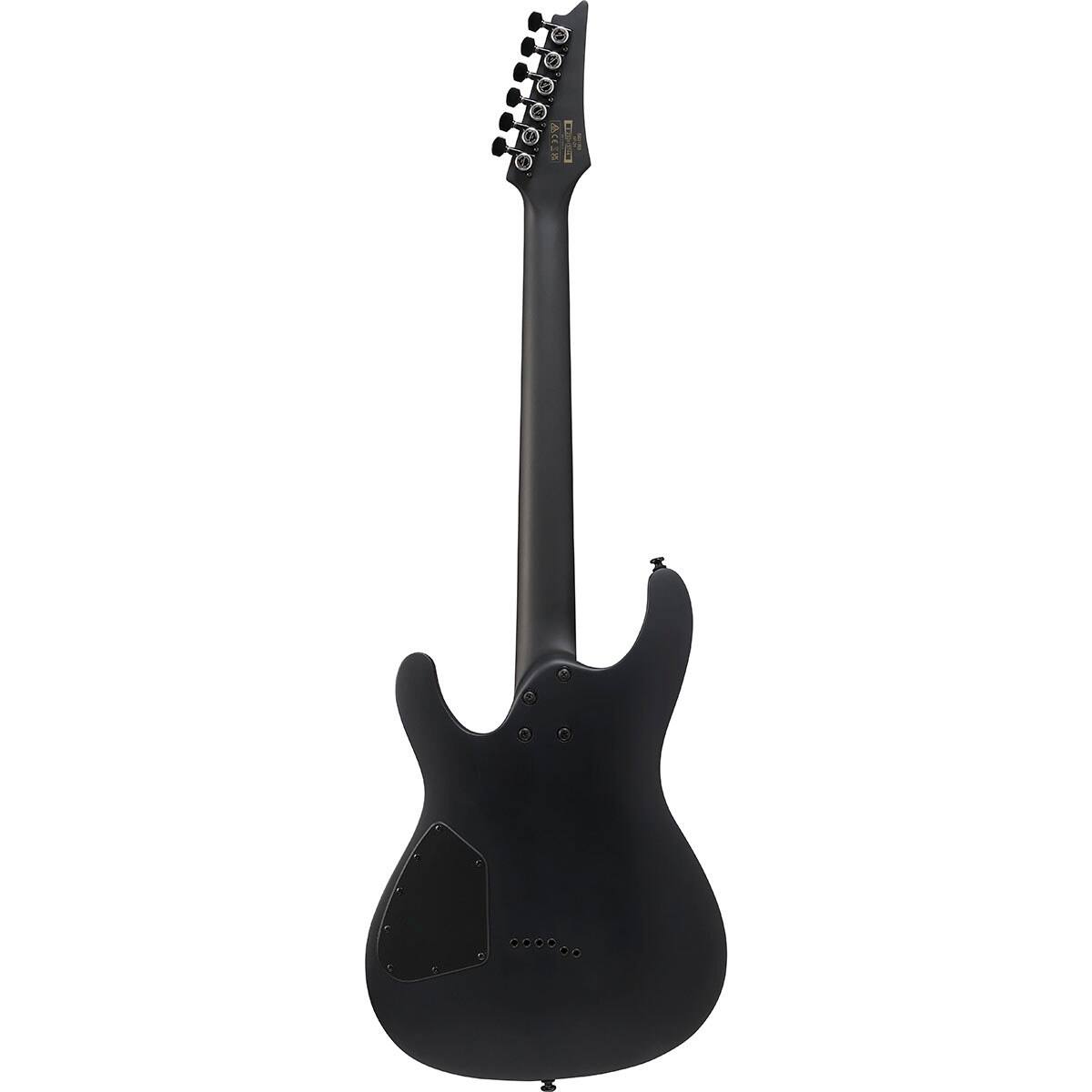 Alt View 1. Ibanez - Ibanez S Iron Label Series S721RB Electric Guitar, Black Flat.