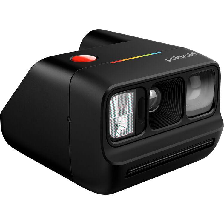 Back. Polaroid - Polaroid Go Generation 3 Black Camera + Camera Bag + Cleaning Cloth - Black.