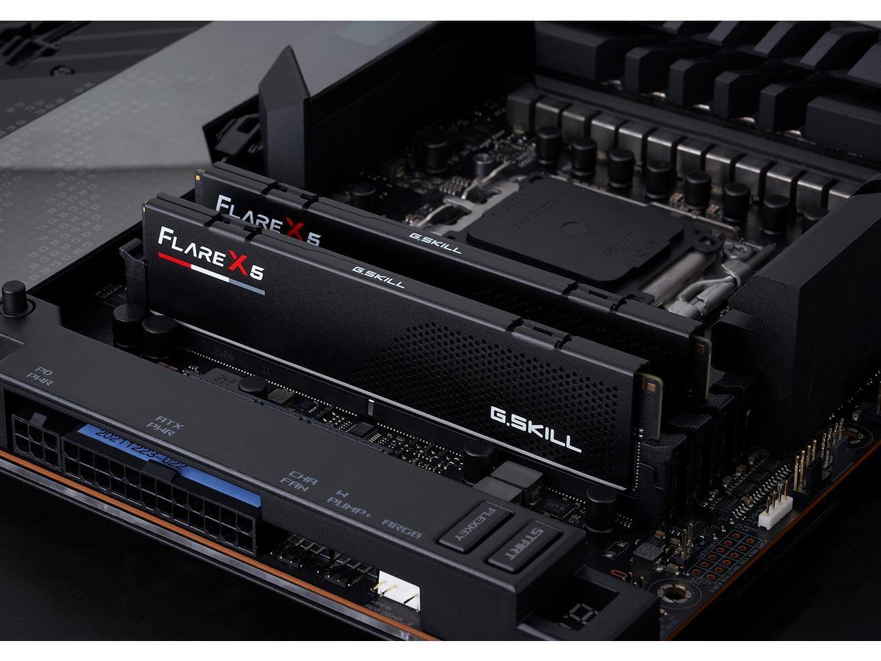 FLARE X5  
G.SKILL  
PD PHR  
ATX 20211 1223-022  
FAN CHA H PUMP+ ARGB CREALLED  
G.SKILL FLEXKEY START