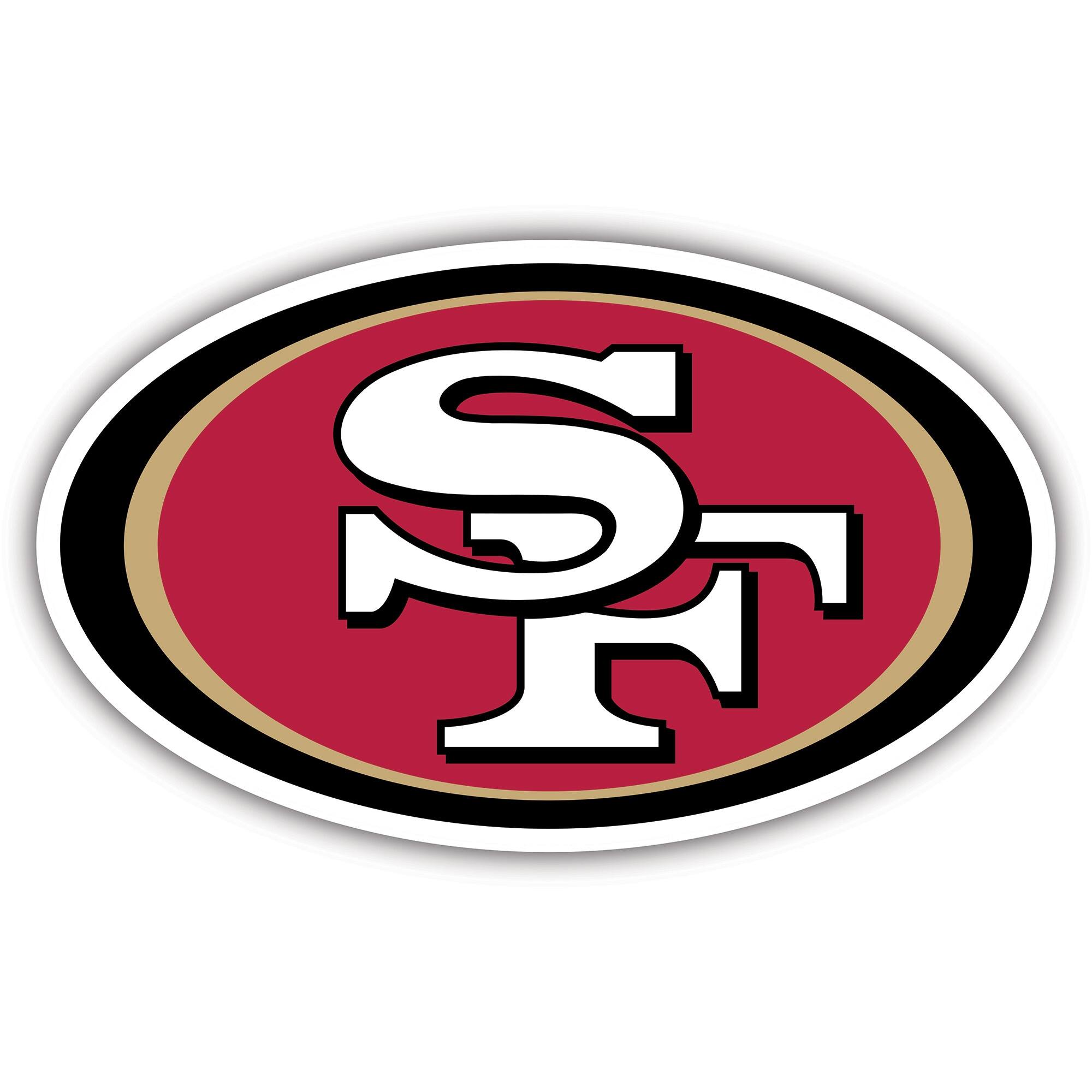 San Francisco 49ers 24" Logo Cutout Sign