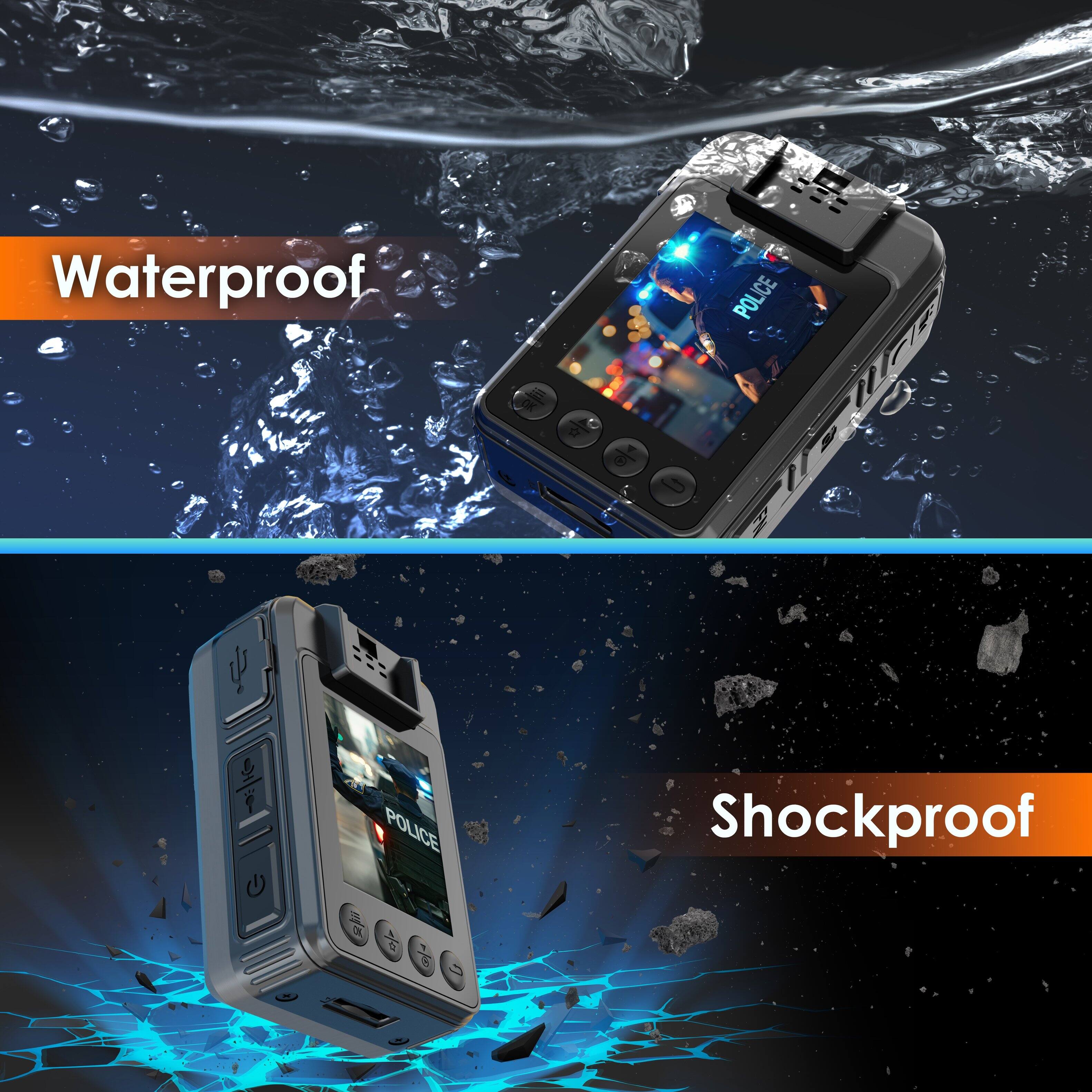 Waterproof and shockproof are two different features for electronic devices. Waterproof devices are designed to withstand exposure to water and are often used in water sports or near water sources. Shockproof devices, on the other hand, are designed to withstand impacts and protect the internal components from damage. Both features are important for ensuring the durability and reliability of electronic devices, especially when used in challenging environments or during outdoor activities.