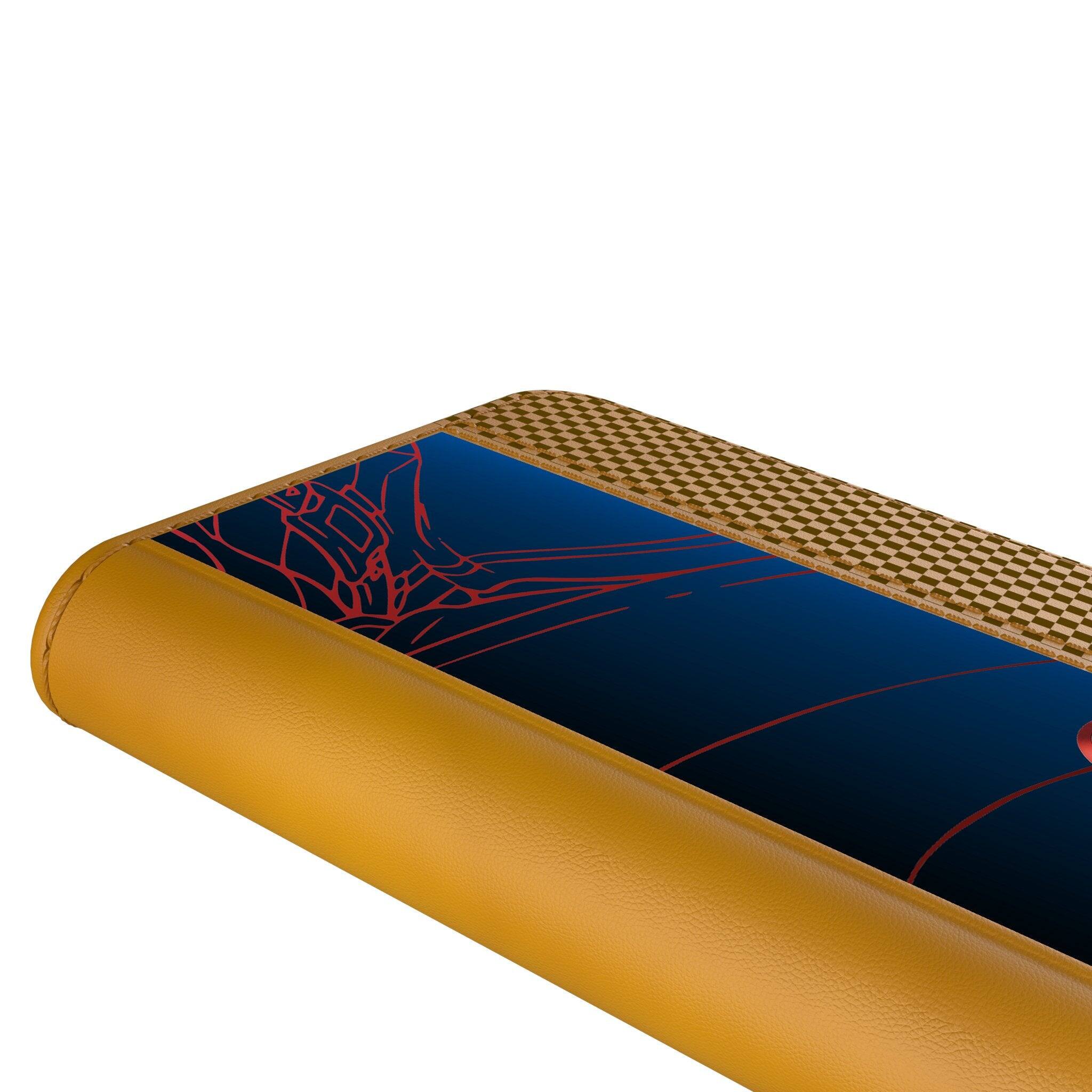 Alt View 1. Keyscaper - Marvel MechLine Folio Phone Case - Apple iPhone 14 Pro Max - Captain America.