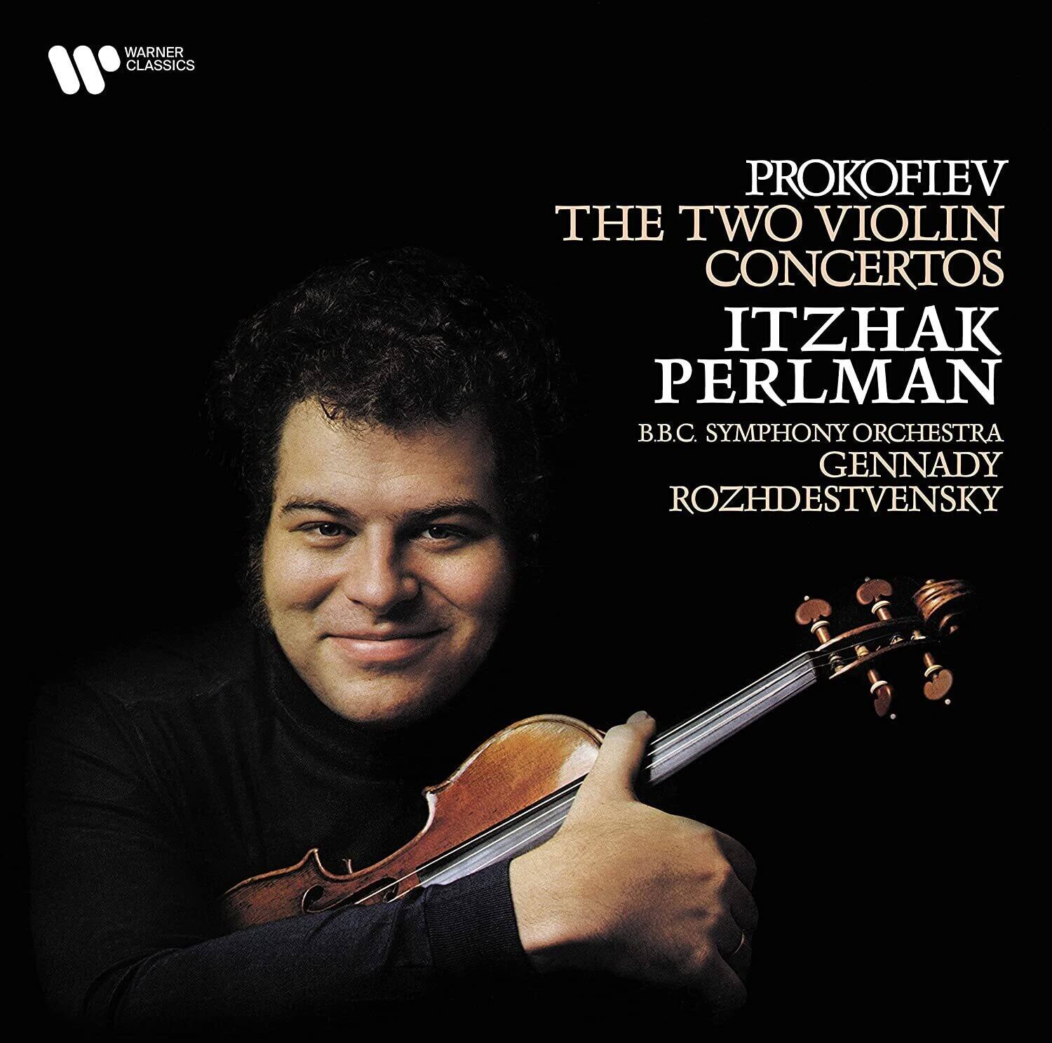 WARNER CLASSICS

PROKOFIEV  
THE TWO VIOLIN CONCERTOS  
ITZHAK PERLMAN  
B.B.C. SYMPHONY ORCHESTRA  
GENNADY ROZHDESTVENSKY